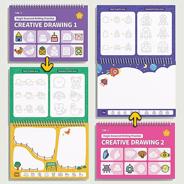 Magic Groove Writing Practice Set