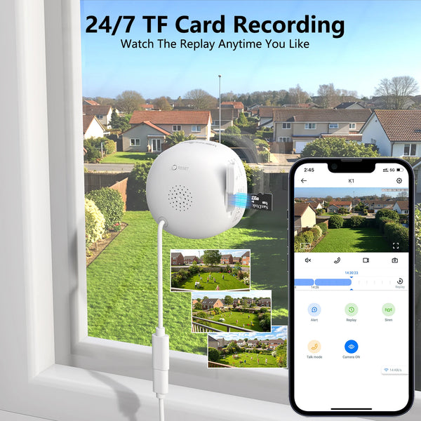 Smart Window Security Camera