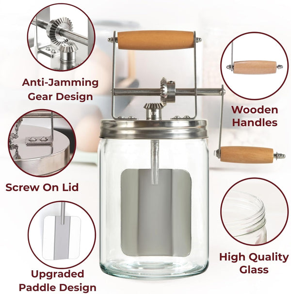 Easy Homemade Butter Maker