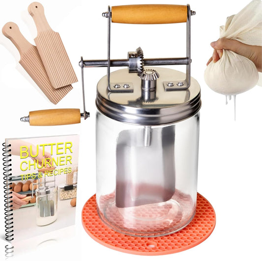 Easy Homemade Butter Churner